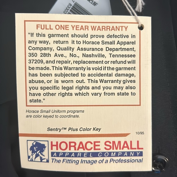 3/$40 Horace Small Co. Sentry Plus Shirt USA Made EMT Police Fire Responders - Picture 8 of 8